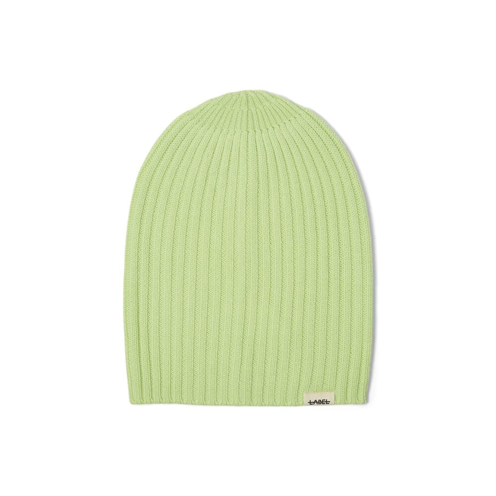 LABEL Go-to Fashion Beanie Lime Green One Size